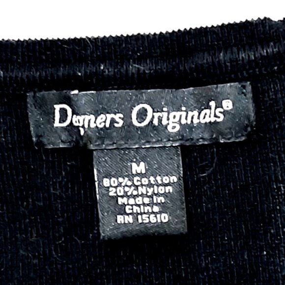 Designers Original Knit Top Black 3/4 Sleeve - Picture 4 of 4